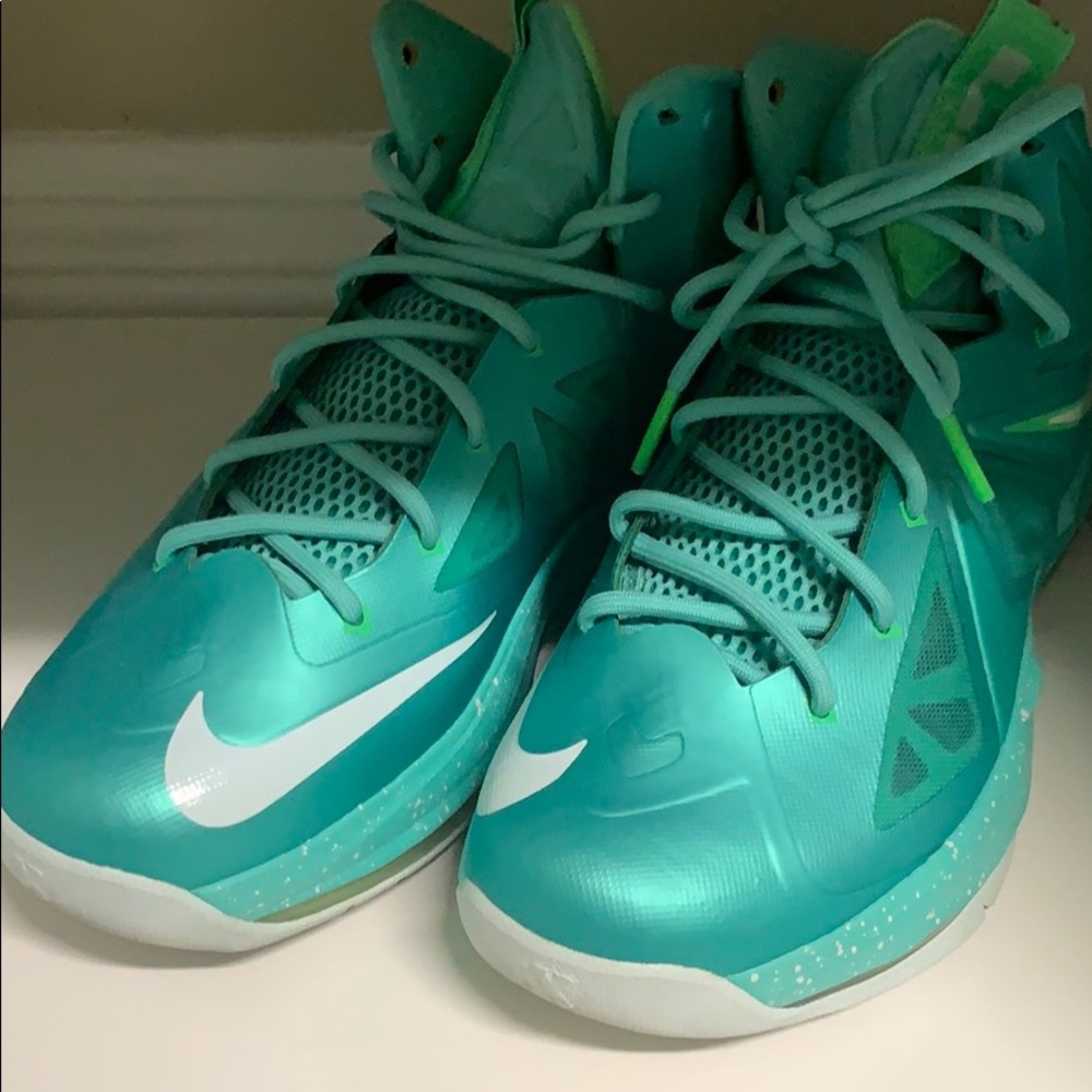 Aqua Lebrons